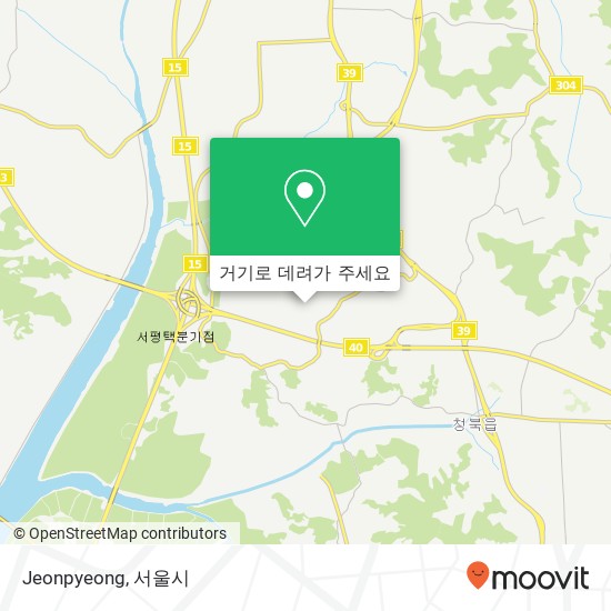Jeonpyeong 지도