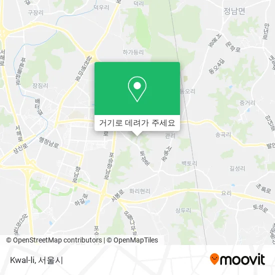 Kwal-li 지도