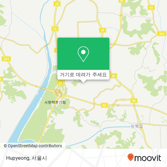 Hupyeong 지도
