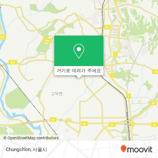 Chungch’on 지도