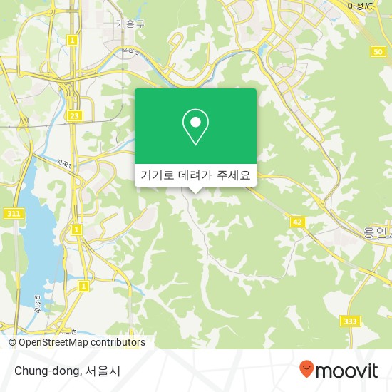 Chung-dong 지도