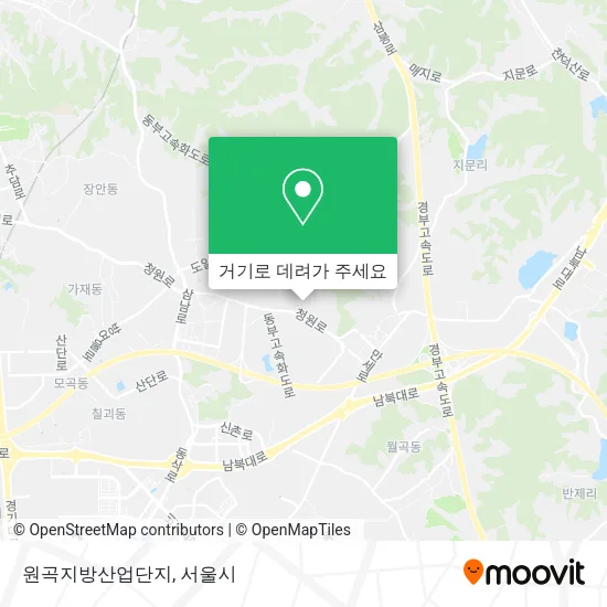원곡지방산업단지 지도