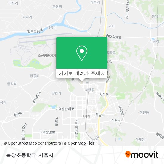 복창초등학교 지도