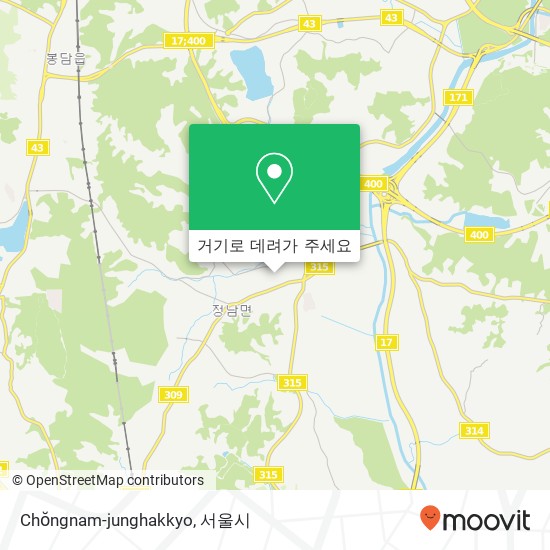 Chŏngnam-junghakkyo 지도