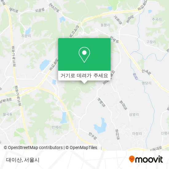 대이산 지도