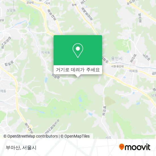 부아산 지도