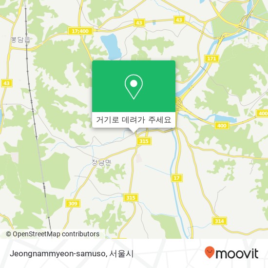 Jeongnammyeon-samuso 지도