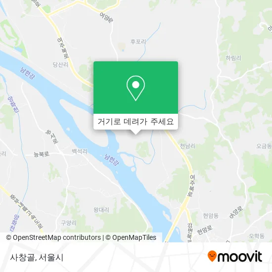 사창골 지도
