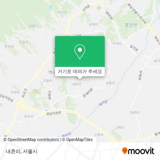 내촌리 지도