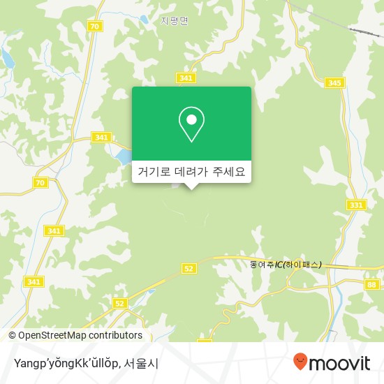 Yangp’yŏngKk’ŭllŏp 지도