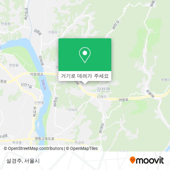 설경주 지도