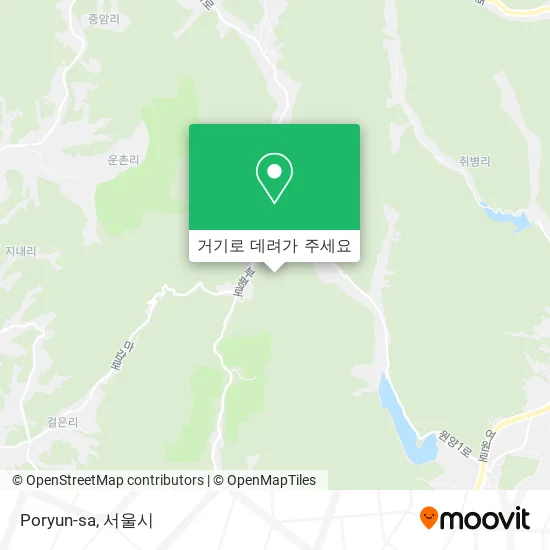 Poryun-sa 지도