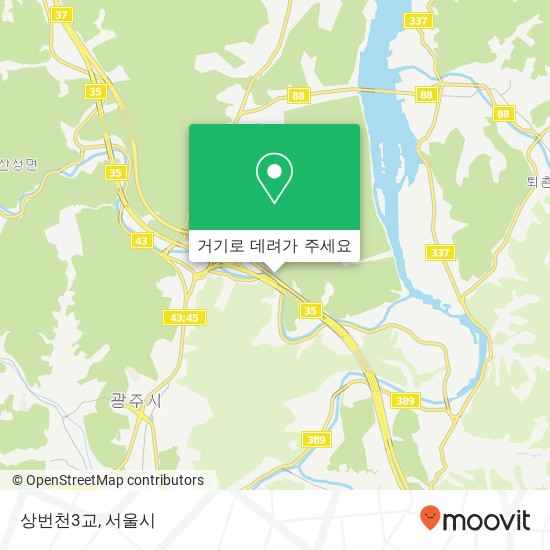 상번천3교 지도