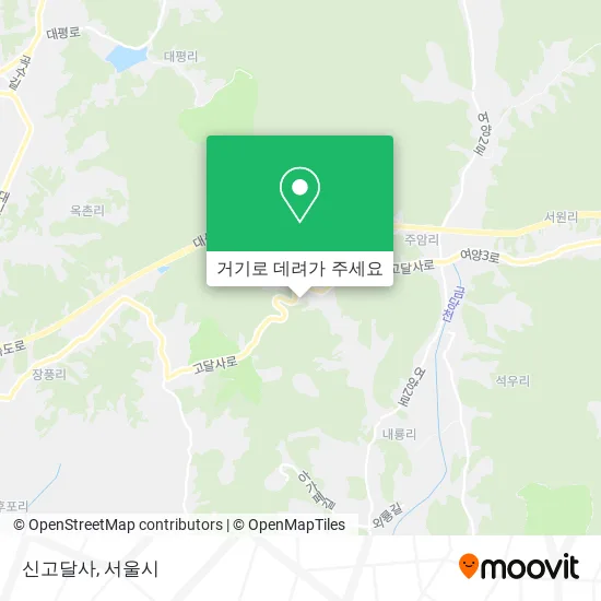 신고달사 지도