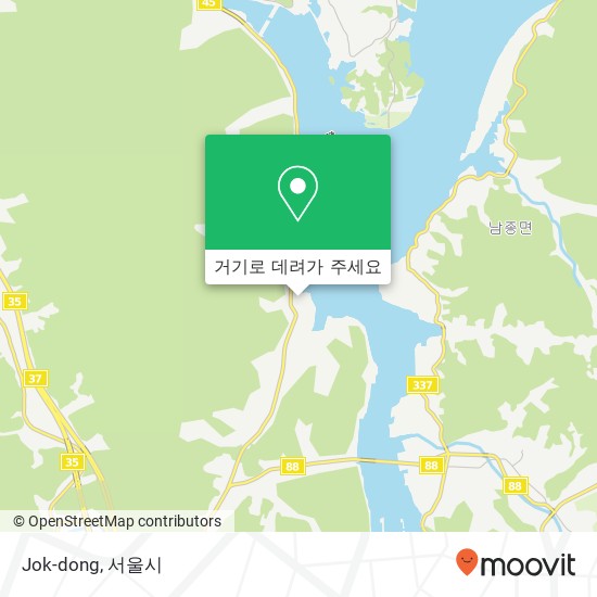 Jok-dong 지도