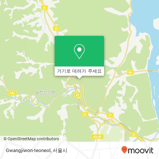 Gwangjiwon-teoneol 지도