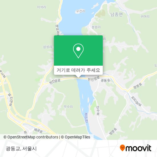 광동교 지도