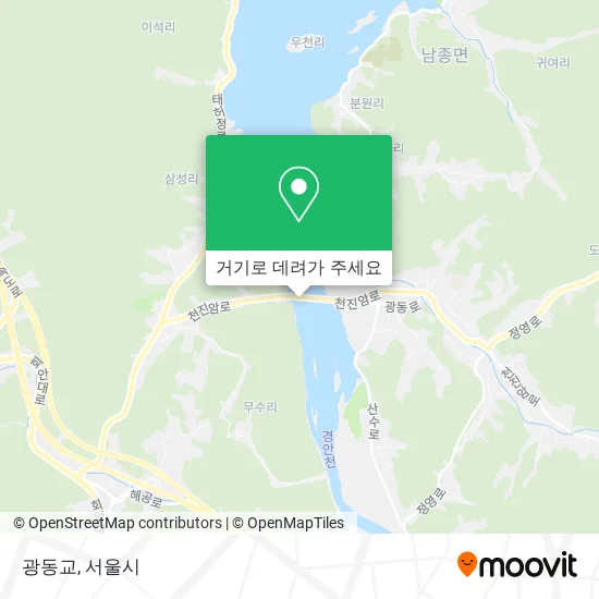광동교 지도