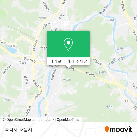 극락사 지도