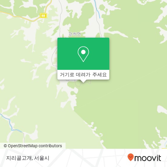 지리골고개 지도