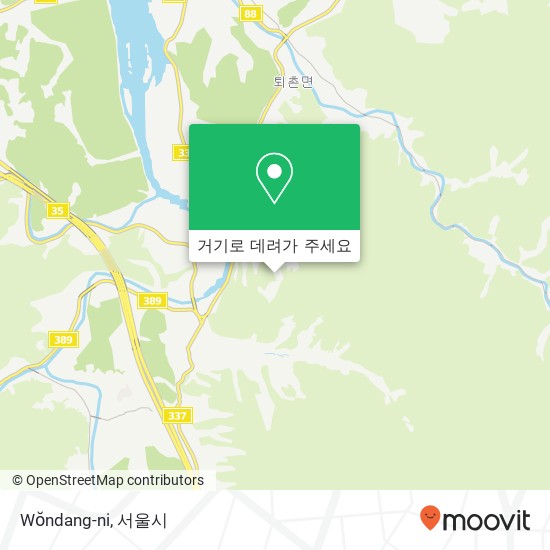 Wŏndang-ni 지도