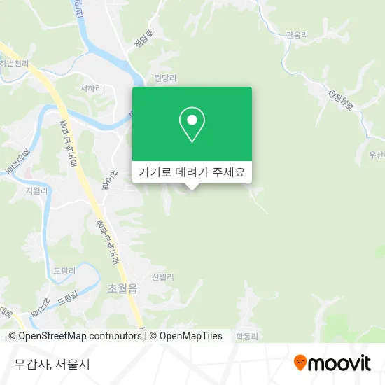 무갑사 지도