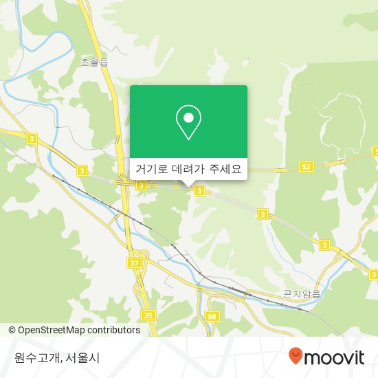 원수고개 지도