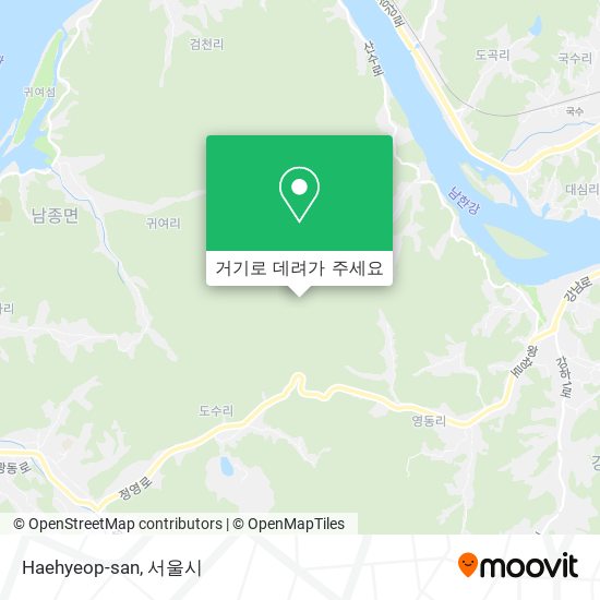 Haehyeop-san 지도