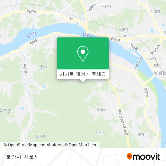 불암사 지도