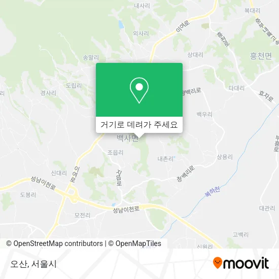 오산 지도