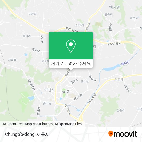Chŭngp’o-dong 지도