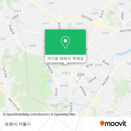 송광사 지도