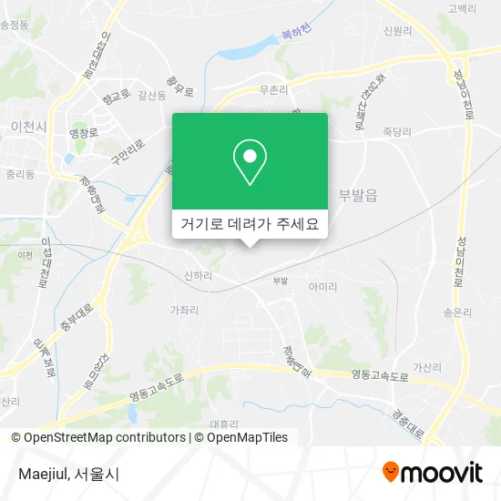 Maejiul 지도