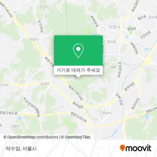 약수암 지도