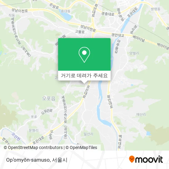 Op’omyŏn-samuso 지도
