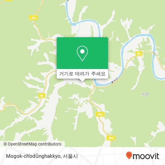 Mogok-ch’odŭnghakkyo 지도