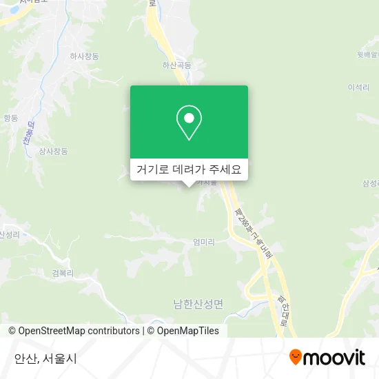 안산 지도