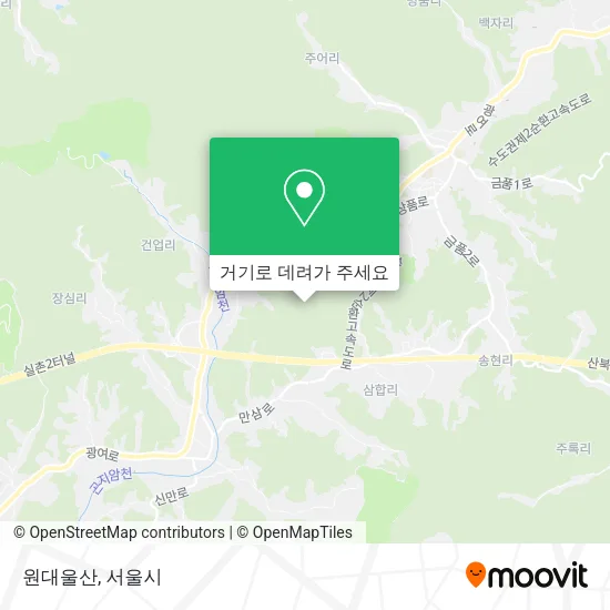 원대울산 지도