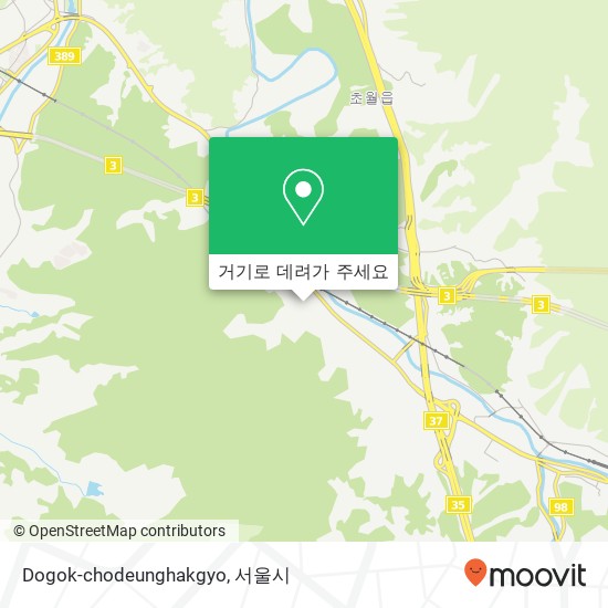 Dogok-chodeunghakgyo 지도