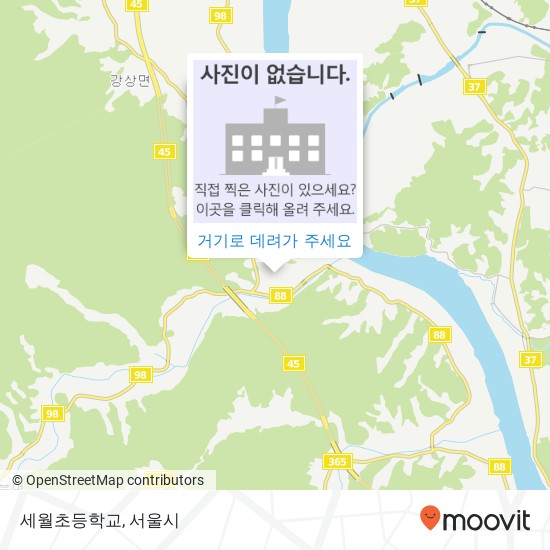 세월초등학교 지도