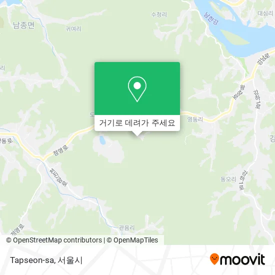 Tapseon-sa 지도