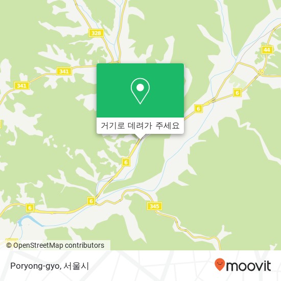 Poryong-gyo 지도