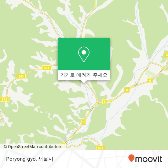 Poryong-gyo 지도
