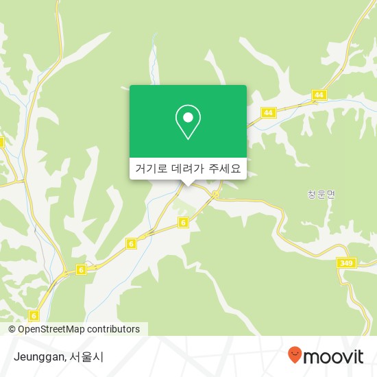 Jeunggan 지도