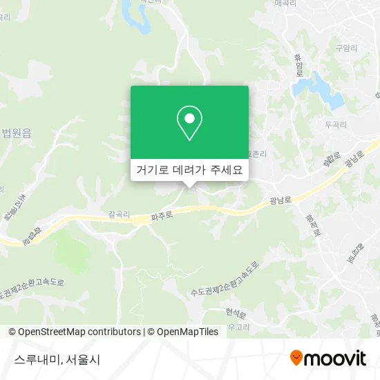 스루내미 지도