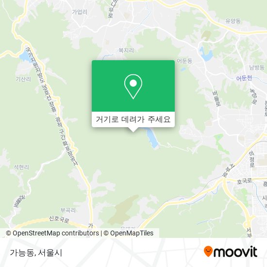 가능동 지도