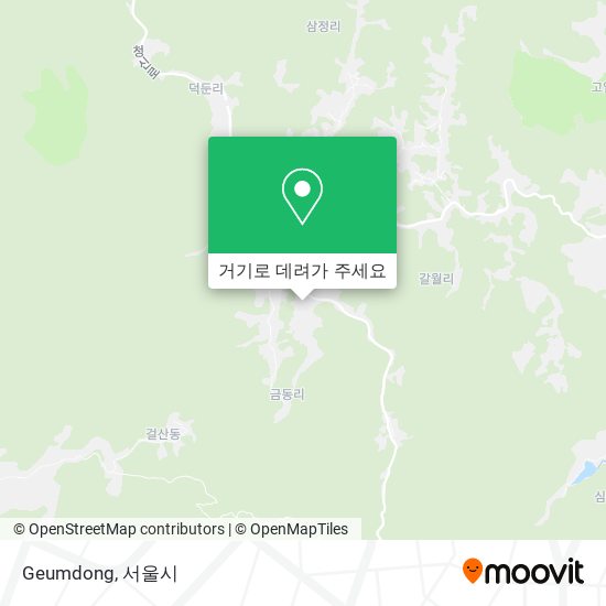 Geumdong 지도