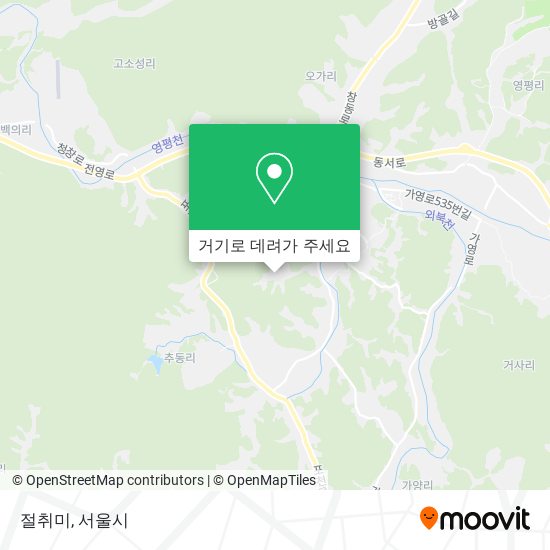 절취미 지도