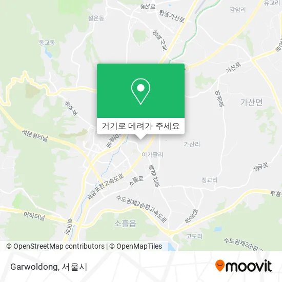 Garwoldong 지도