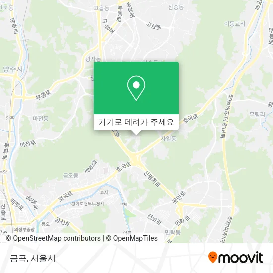 금곡 지도